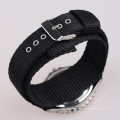 Bracelete de pulseira de nylon de moda, relógio de fivela esportiva